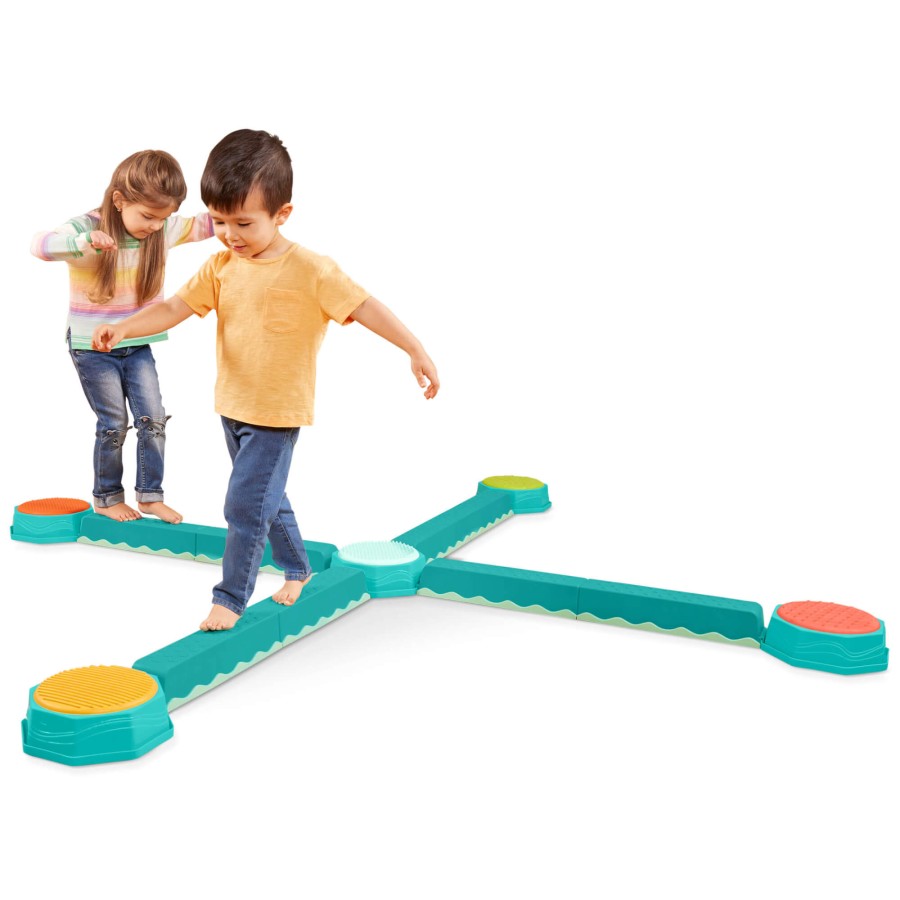Balance & build set – kombinacyjna ścieżka sensoryczna / B.Toys