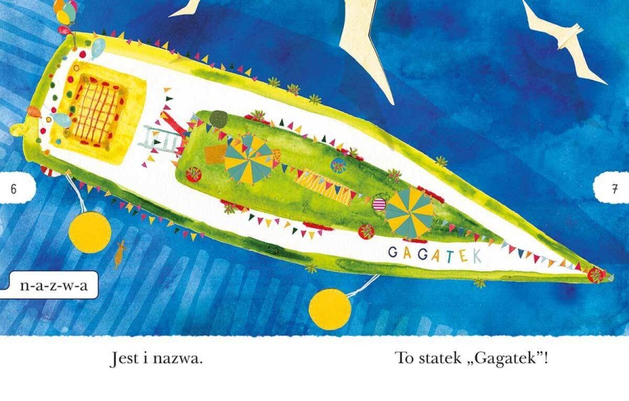 Statek Gagatek. Czytam sobie. Poziom 1 / HarperCollins