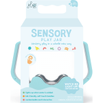 Słoik sensoryczny do napełnienia wodą - błękitny / Glo Pals