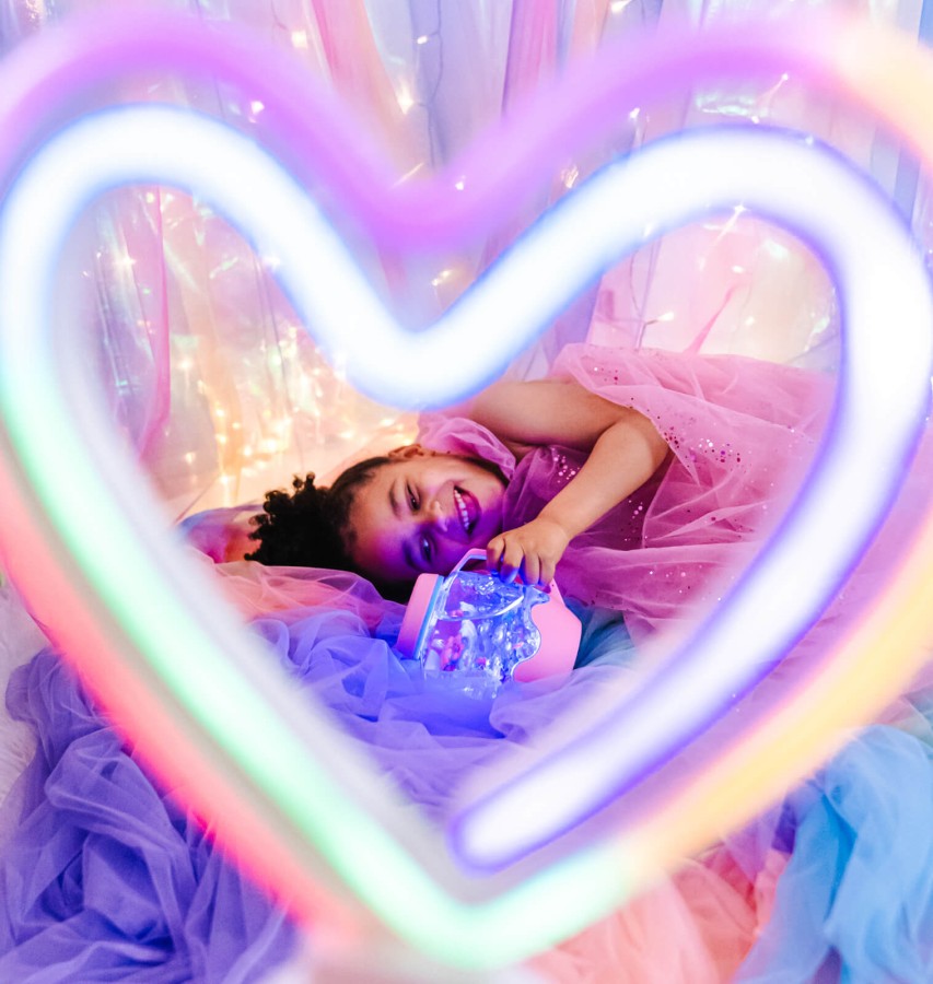 Słoik sensoryczny do napełnienia wodą - szary / Glo Pals