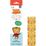 Kostki sensoryczne świecące w wodzie Daniel Tygrysek - zabawka kąpielowa, złoty / Glo Pals