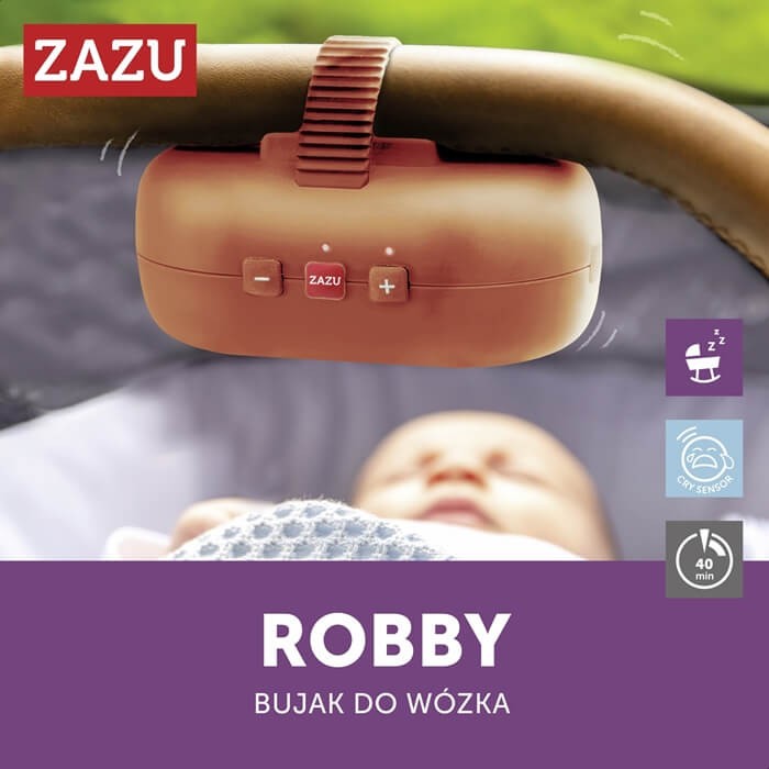 Zazu ROBBY - bujak do wózka, terracota