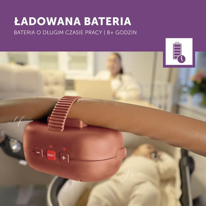 Zazu ROBBY - bujak do wózka, terracota