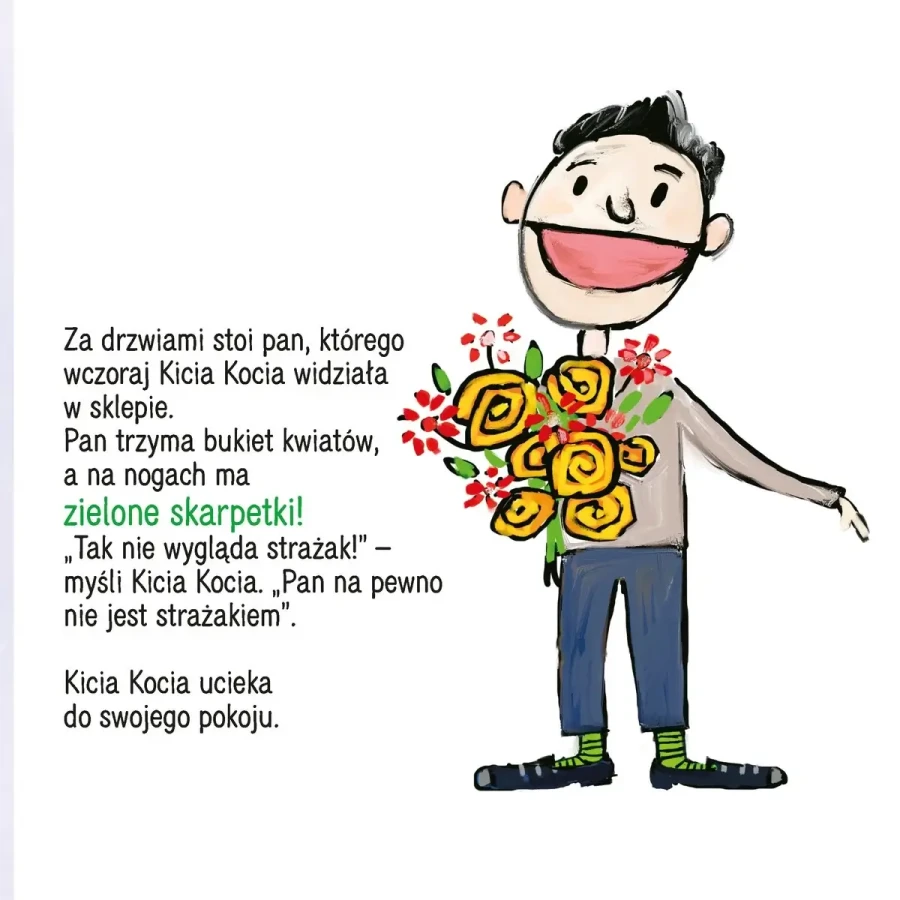 Kicia Kocia poznaje strażaka / Wydawnictwo Media Rodzina