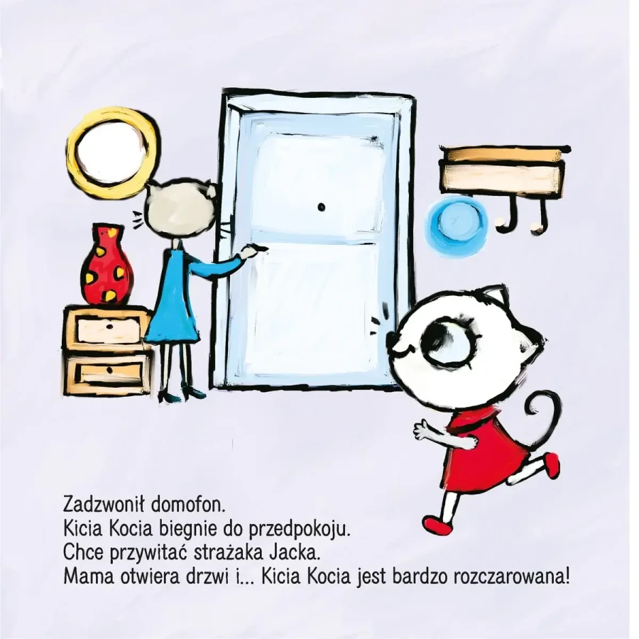 Kicia Kocia poznaje strażaka / Wydawnictwo Media Rodzina