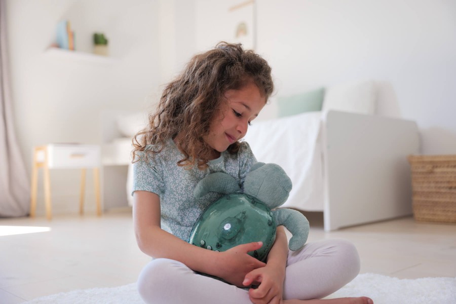 Lampka Tranquil Turtle Ocean Eco - żółw różowy / Cloud b