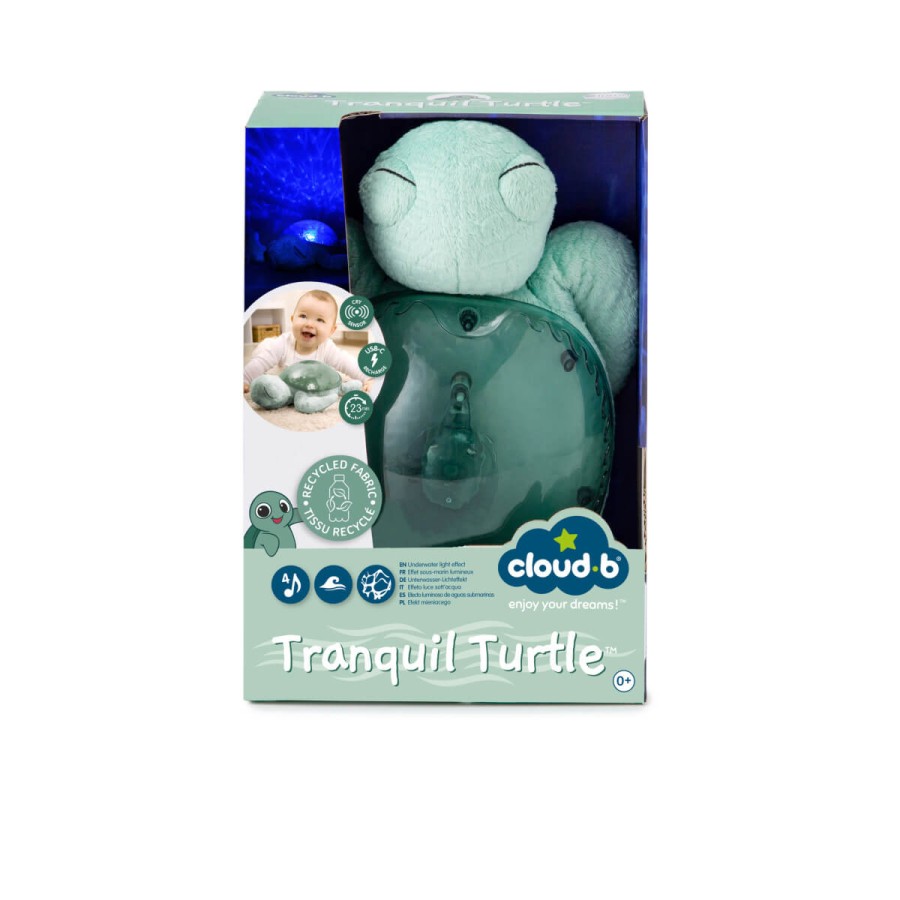 Lampka Tranquil Turtle Ocean Eco - żółw różowy / Cloud b