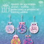 Zestaw do robienia breloczków z pomponami / Nebulous Stars