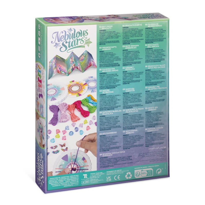 Zestaw do robienia bransoletek Coralia / Nebulous Stars
