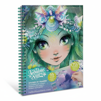 Wyklejanka – obraz po numerach M Marinia 8+ / Nebulous Stars