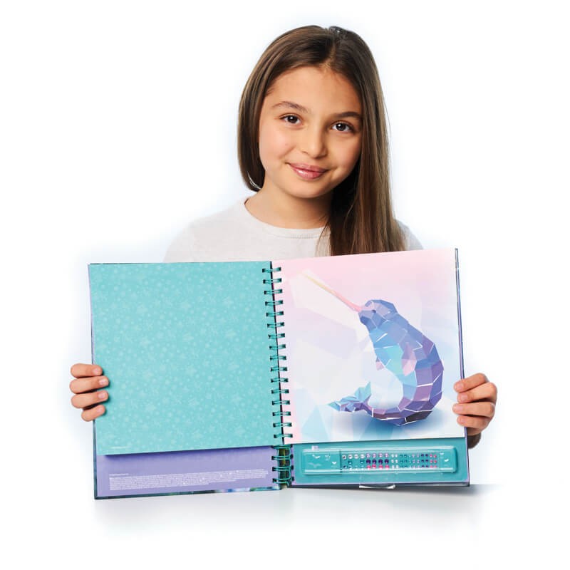 Wyklejanka – obraz po numerach M Marinia 8+ / Nebulous Stars