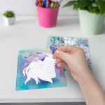 Wyklejanka – obraz po numerach M Marinia 8+ / Nebulous Stars