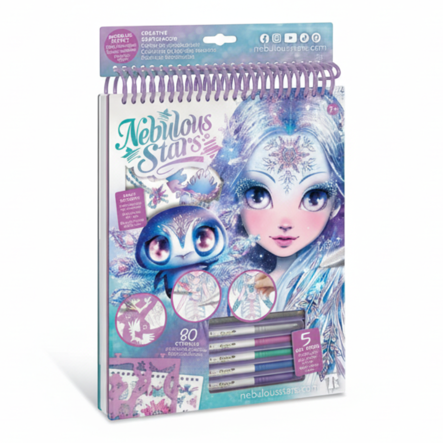 Szkicownik z metalicznymi pisakami M Iceana / Nebulous Stars