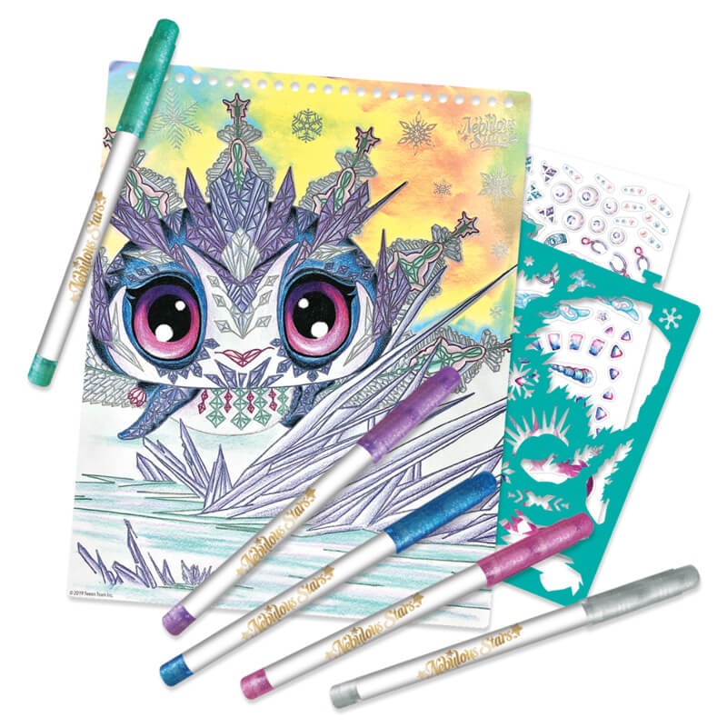 Szkicownik z metalicznymi pisakami M Iceana / Nebulous Stars