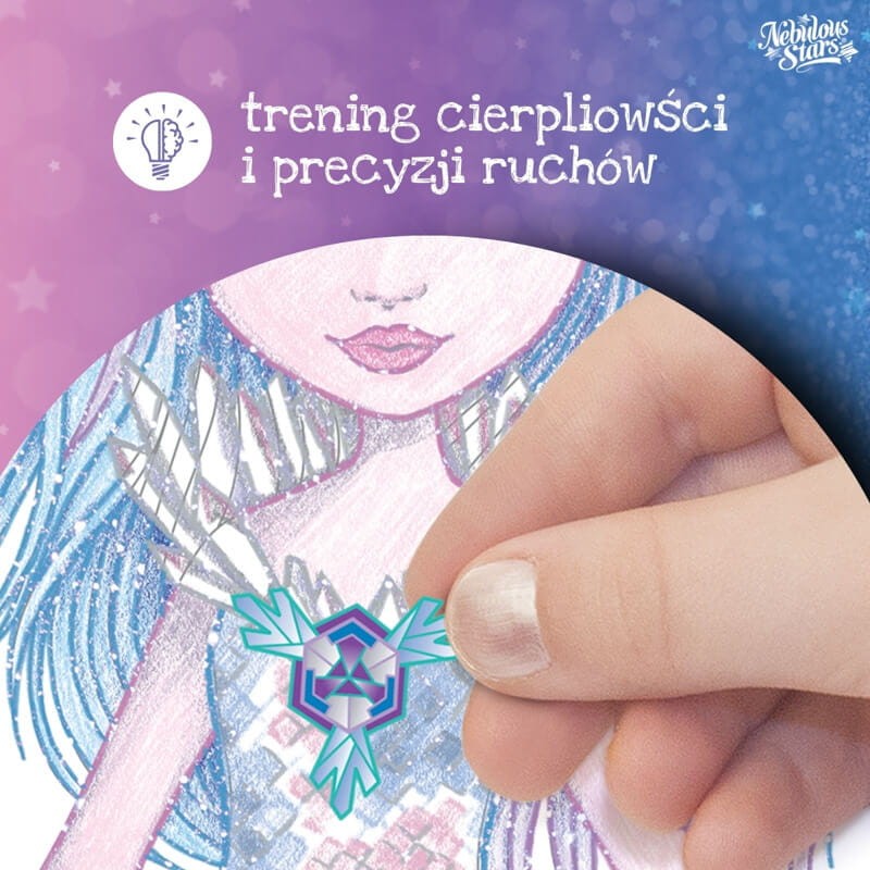 Szkicownik z metalicznymi pisakami M Iceana / Nebulous Stars
