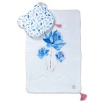 Pościel dziecięca MUŚLIN Blossom Blue / Cosy Cott