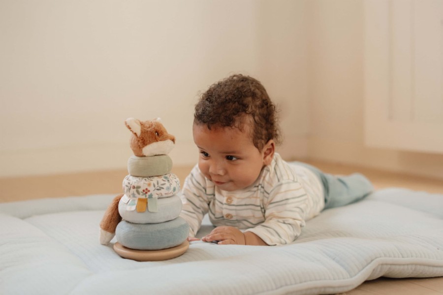 Piramida do układania Lisek Forest Friends / Little Dutch