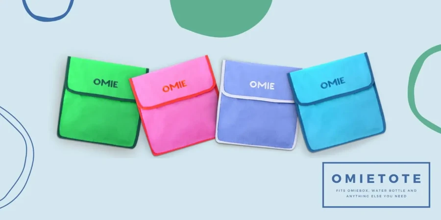 OMIETOTE, torba lunchowa dla dzieci, Green / OMIE