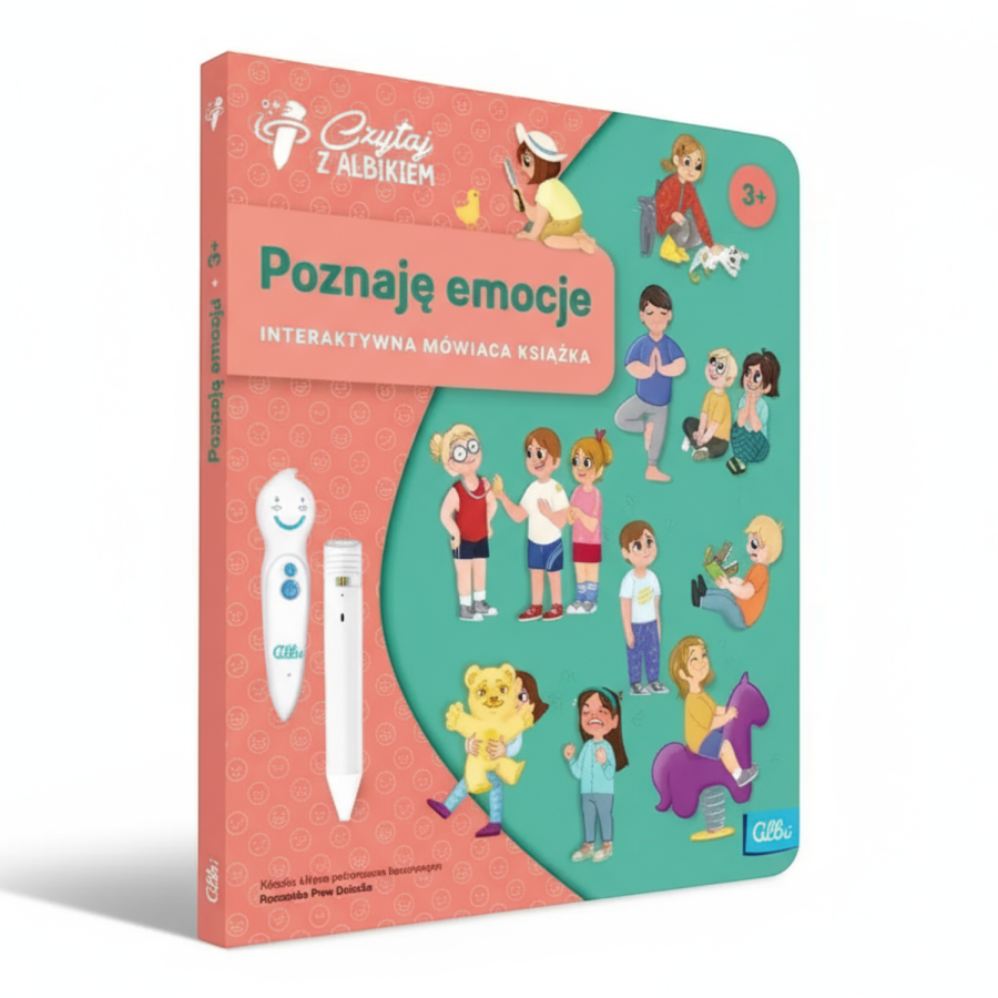 Książka Poznaję emocje 3+ / Czytaj z Albikiem
