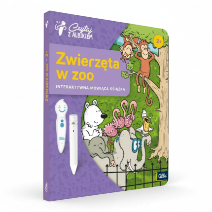 Książka Zwierzęta w zoo 2+ / Czytaj z Albikiem