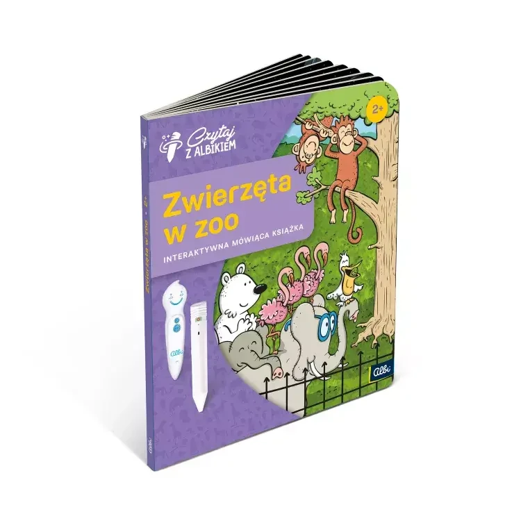 Książka Zwierzęta w zoo 2+ / Czytaj z Albikiem