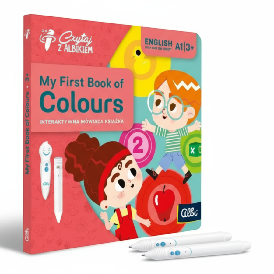 Książka My First Book of Colours 3+ / Czytaj z Albikiem
