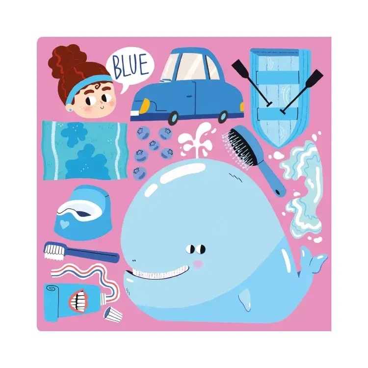 Książka My First Book of Colours 3+ / Czytaj z Albikiem