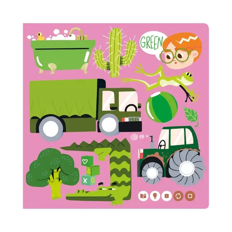 Książka My First Book of Colours 3+ / Czytaj z Albikiem