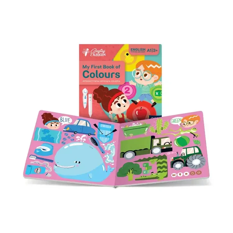 Książka My First Book of Colours 3+ / Czytaj z Albikiem