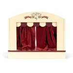 Drewniany teatrzyk dla pacynek - dried sage / Konges slojd