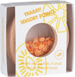 Grzechotka sensoryczna - Pomarańcza / Petit Boum