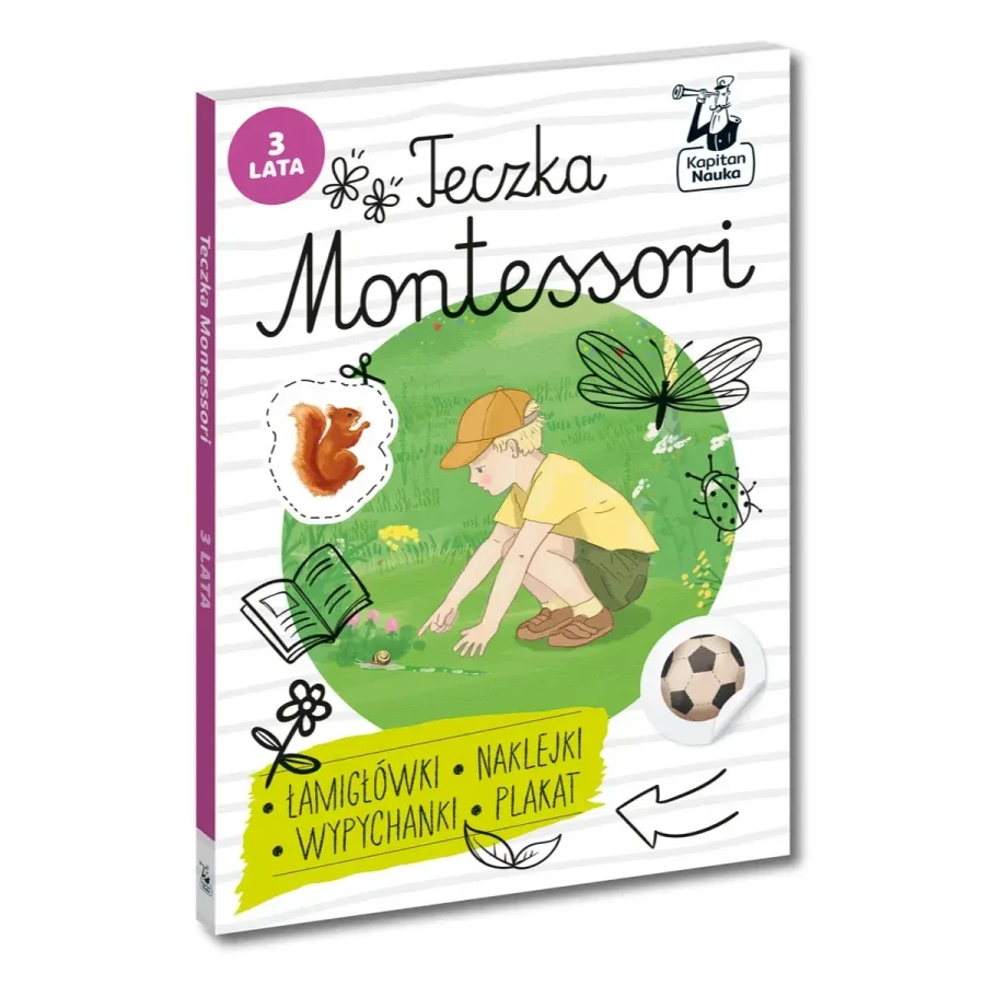 Teczka Montessori. 3 lata / Kapitan Nauka