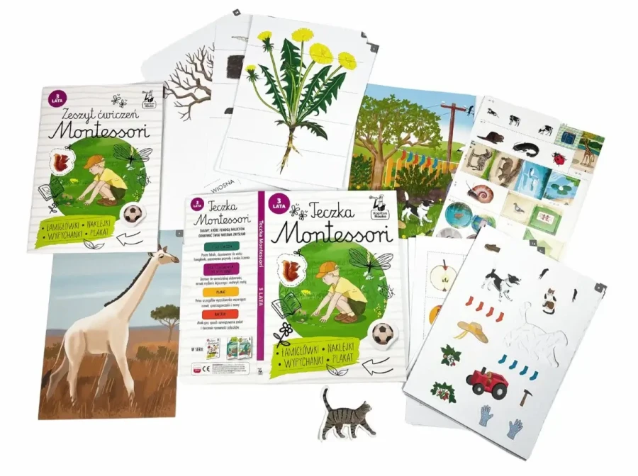 Teczka Montessori. 3 lata / Kapitan Nauka