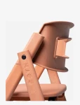 Plastikowe krzesełko do karmienia Klapp - terracota pink / Kaos