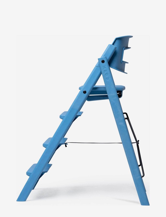Plastikowe krzesełko do karmienia Klapp - Swedish Blue / Kaos
