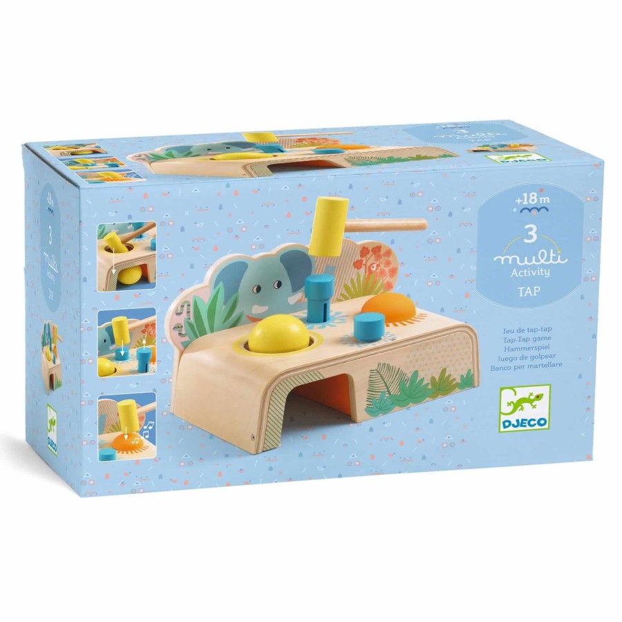 Drewniana wbijanka MULTI TAP / Djeco