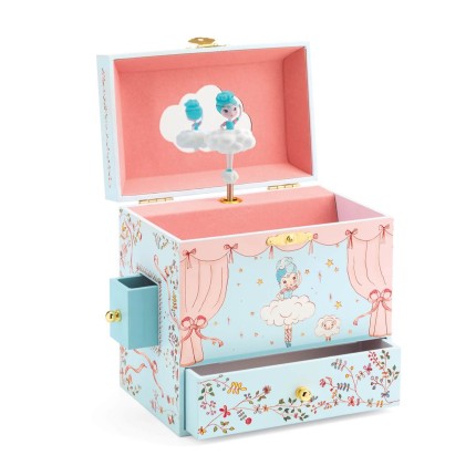 Szkatułka z pozytywką BALLERINA NA SCENIE / Djeco 