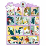 Puzzle opowieść - CZERWONY KAPTUREK 35 el. / Djeco