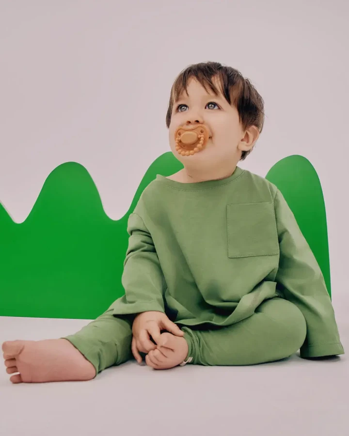Smoczek pozycjonujący - Pumpkin Spice / LUU Kids