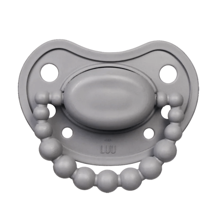 Smoczek pozycjonujący - Lovely Grey / LUU Kids