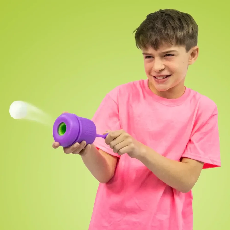 Gniotek sensoryczny z wyrzutnią Booper / Schylling