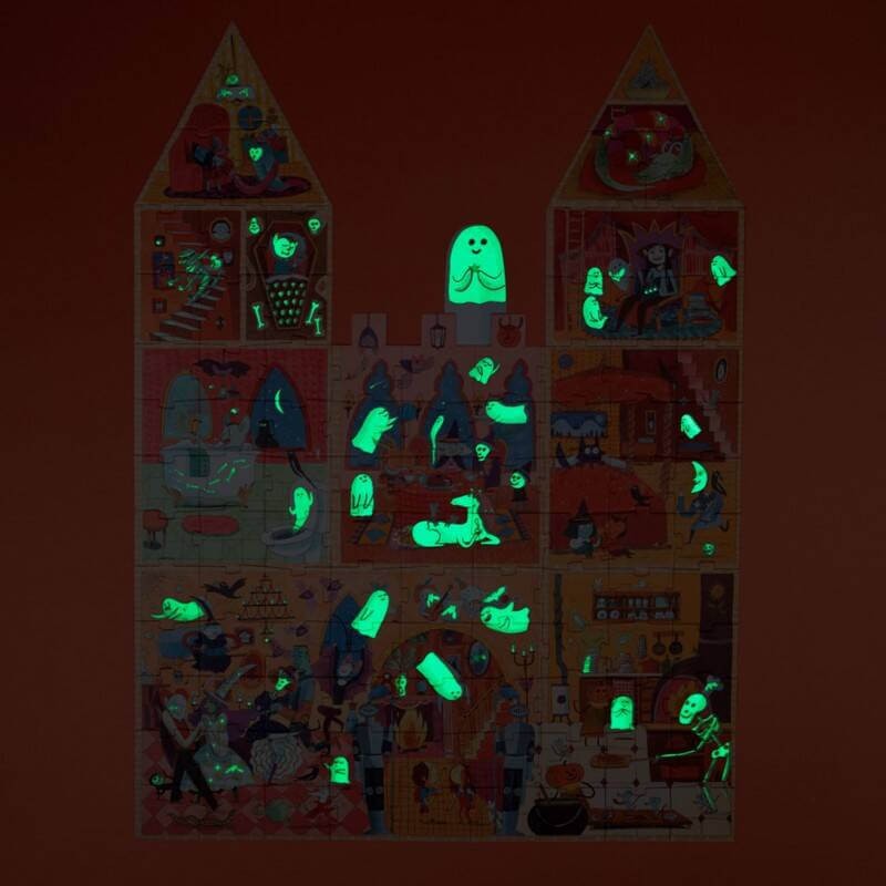 Dwustronne puzzle dla dzieci, Zaczarowany Zamek / Londji