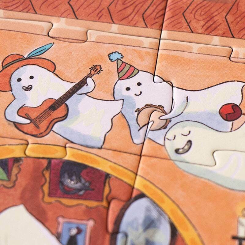 Dwustronne puzzle dla dzieci, Zaczarowany Zamek / Londji