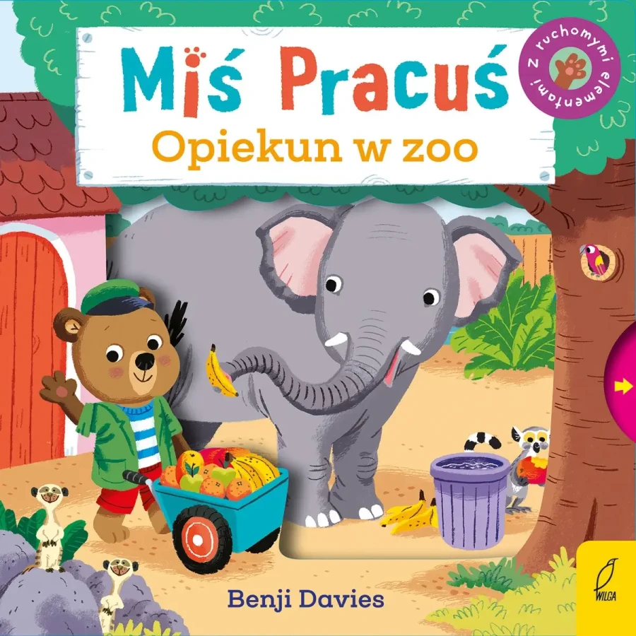 Miś Pracuś. Opiekun w zoo / Wydawnictwo Wilga