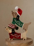 Lampa Little Lights Piesek Mini CHRISTMAS SNOWFLAKE / Little Lights