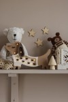 Lampa Little Lights Piesek Mini CHOCOLATE HEART WITH A KNITTED / Little Lights