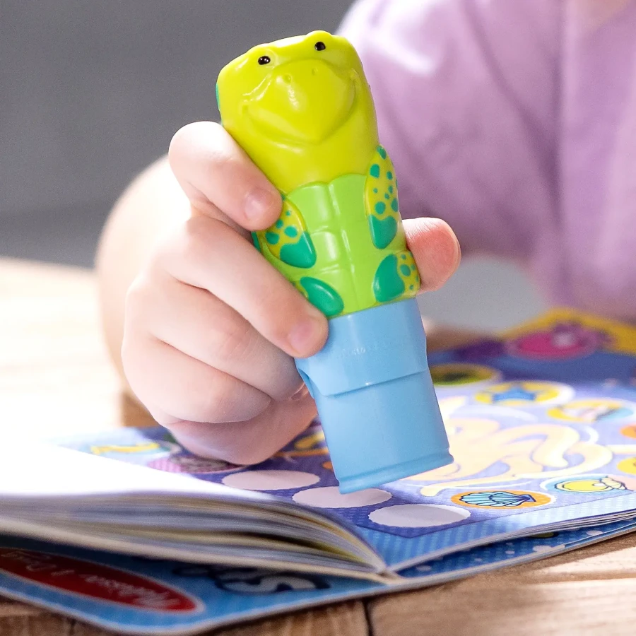 Stempel z naklejkami Sticker Wow - Żółw Morski / Melissa & Doug