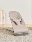 BABYBJORN - leżaczek BLISS WOVEN, Classic Quilt, Sand Grey