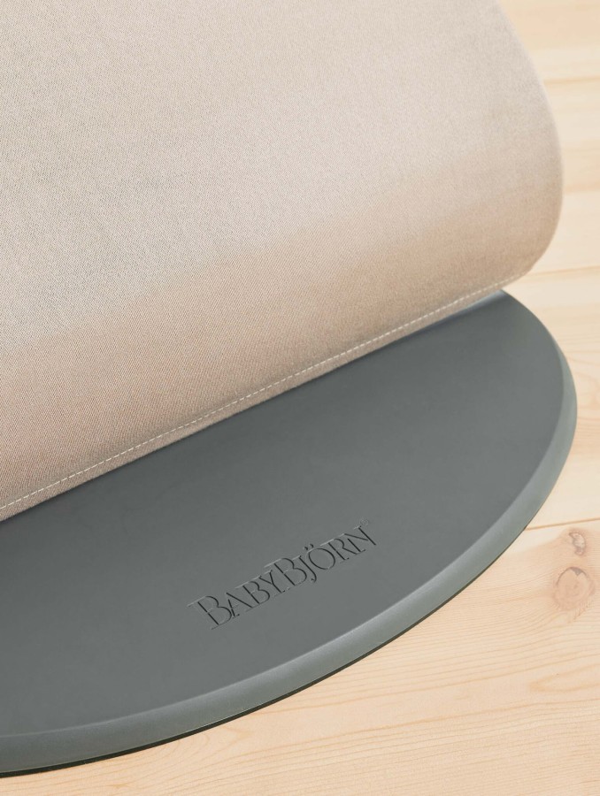 BABYBJORN - leżaczek BLISS WOVEN, Classic Quilt, Sand Grey