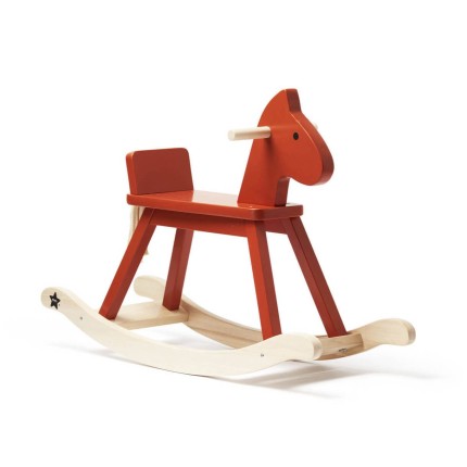Koń na biegunach orange red CARL LARSSON / Kids Concept